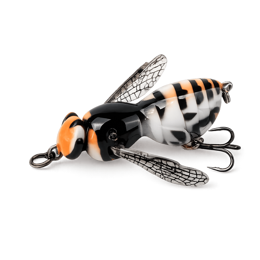 🐝 Bionic Wasp Topwater Lure That Triggers Explosive Strikes