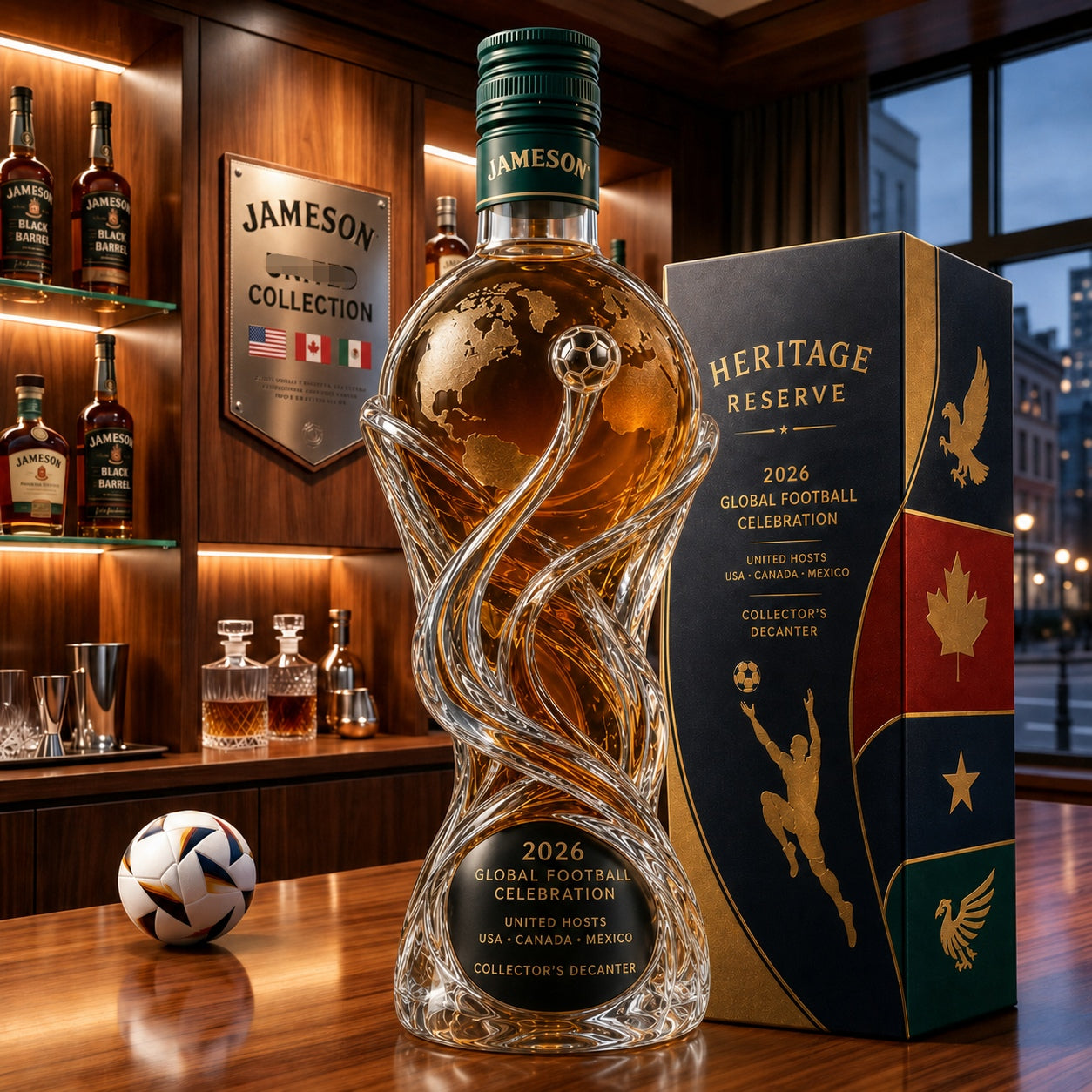 2026 Global Football Celebration Collector’s Decanter
