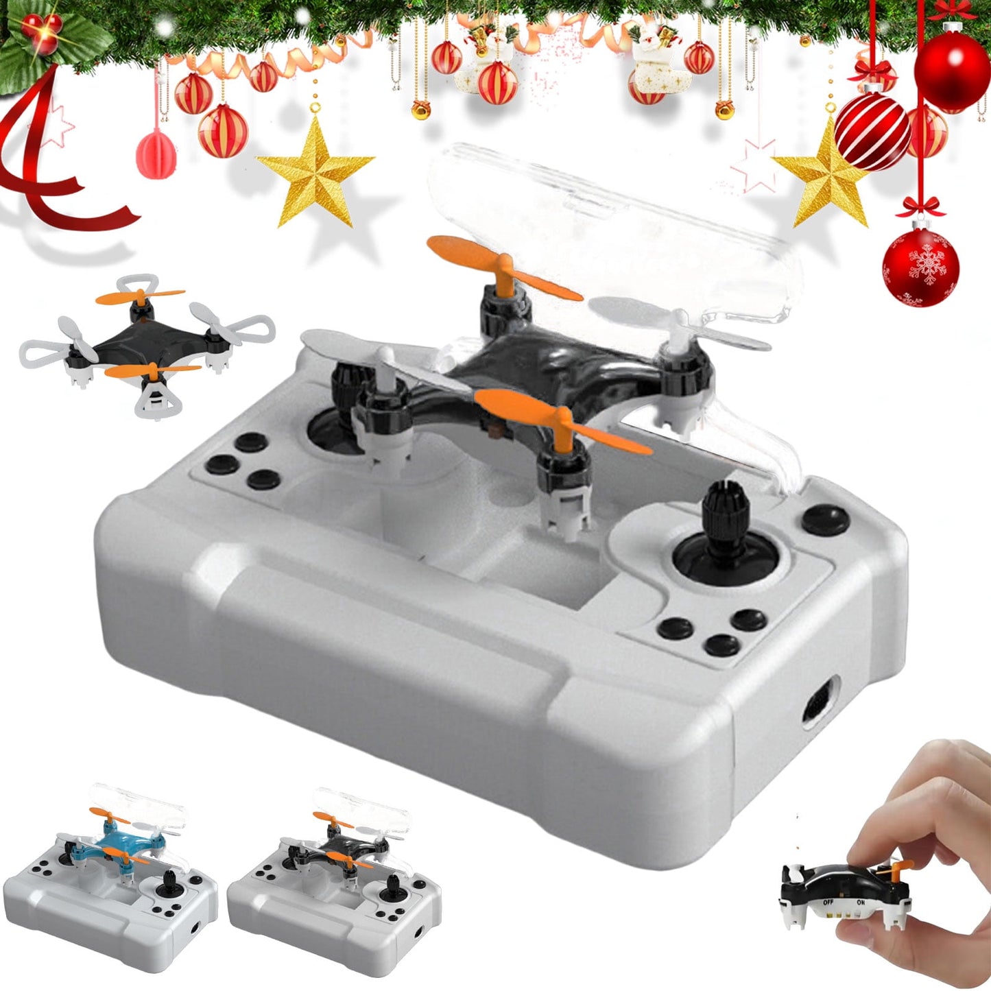Mini Drone Beginner Friendly Stunt Flyer All Ages Mini Drone with Stunt & 360° Tricks with Led Light & Propeller