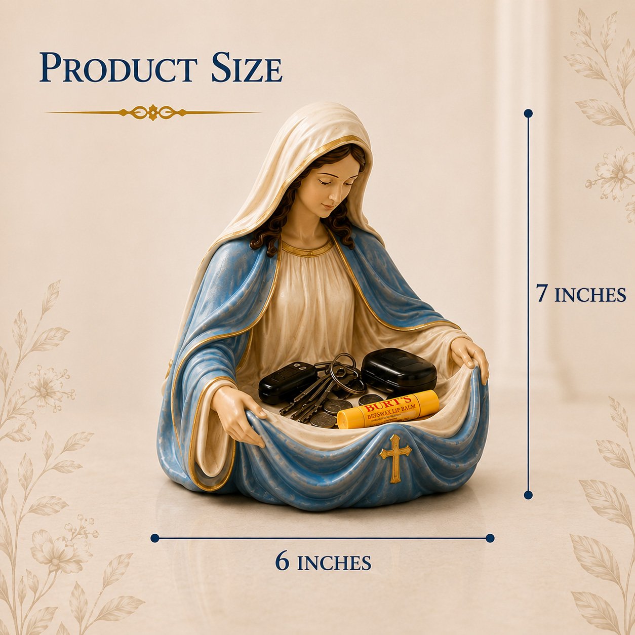 🔥Handmade Virgin Mary Catch-All Bowl