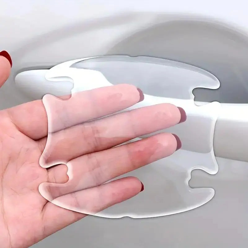Car Door Handle Protective Film, Transparent Waterproof Car Door Handle Protector
