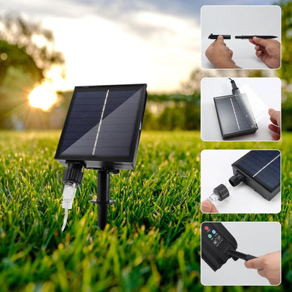 🎆 4-Pack Solar Fireworks Lights — 480 LEDs IP65 Waterproof Outdoor Garden Lights 💦