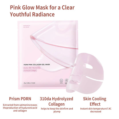 🧖‍♀️Salmon PDRN Collagen Face Mask – Hydrating Care for Smooth, Radiant-Looking Skin😊