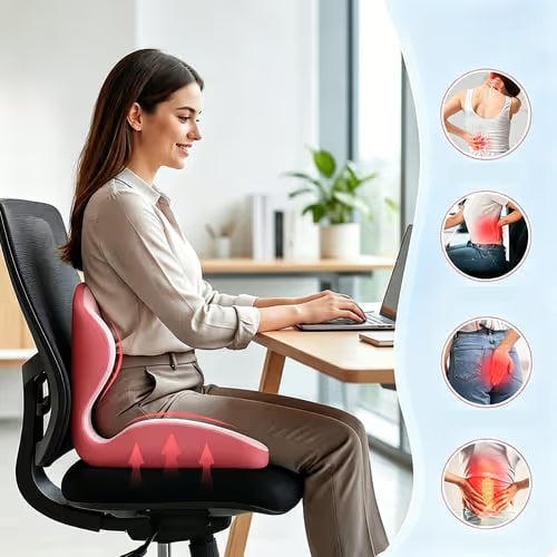 Ergonomic Memory Foam Seat Cushion