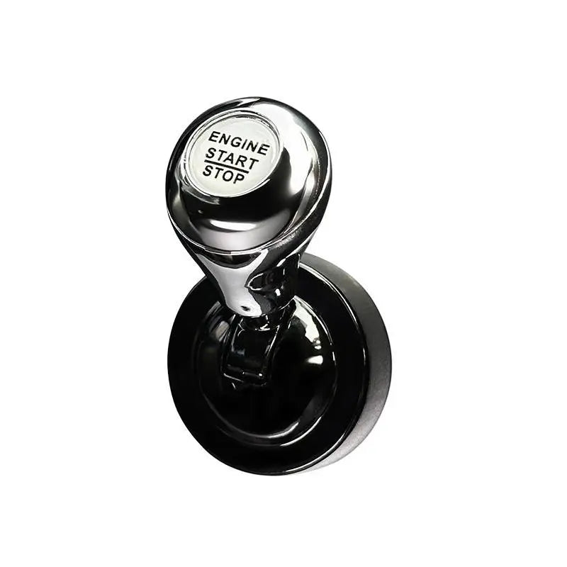 Car Push Start Button Cover – Stylish Metal Engine Button Protector