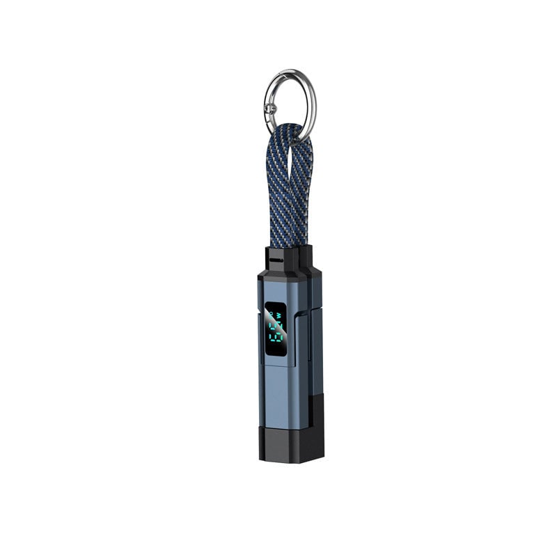 🔥Limited Time SALE 🔥4-in-1 Digital Display Keychain Charging Cable