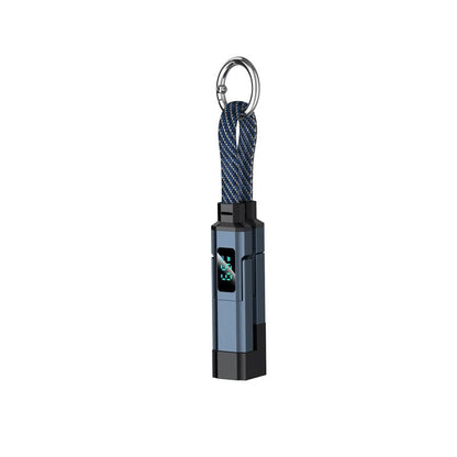 🔥Limited Time SALE 🔥4-in-1 Digital Display Keychain Charging Cable