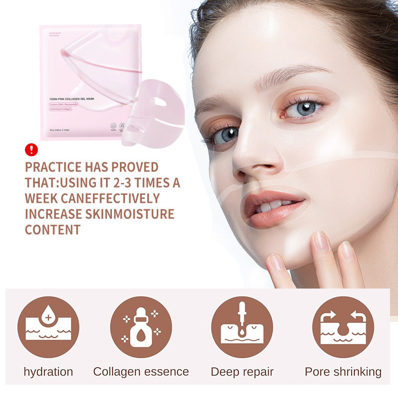 🧖‍♀️Salmon PDRN Collagen Face Mask – Hydrating Care for Smooth, Radiant-Looking Skin😊