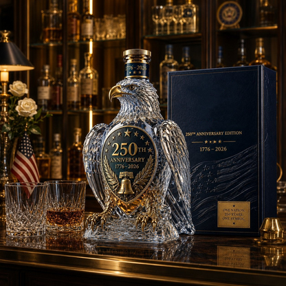 🦅Patriotic 250th Anniversary Collectible Bottle