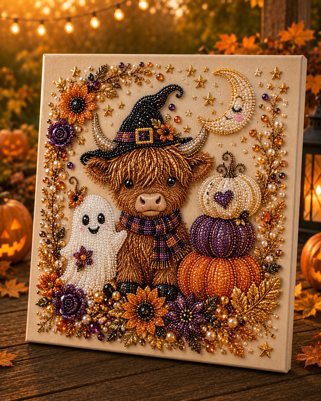 🎃✨Halloween DIY Pearl Art Craft Making Kit