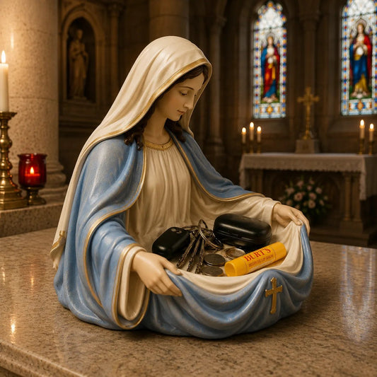 🔥Handmade Virgin Mary Catch-All Bowl