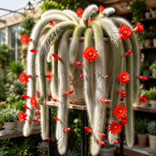 🔥Rare Monkey Tail Cactus Seeds 🌵The Internet's Favorite Fuzzy Cactus