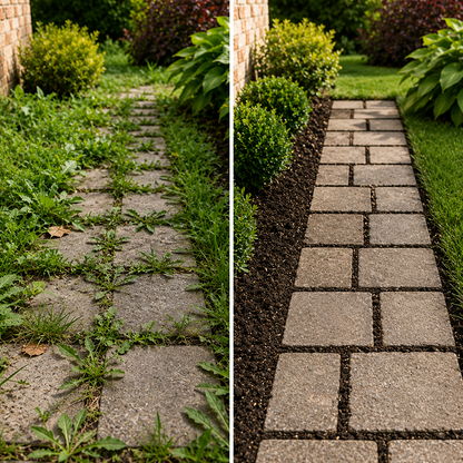 Outdoor Weed Control Powder for Patios, Driveways & Garden Paths