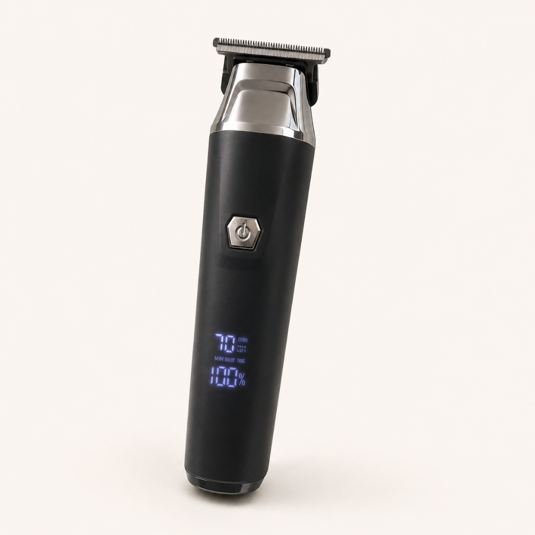 LCD Display Face & Body Hair Trimmer – Rechargeable Precision Grooming Tool for Daily Use