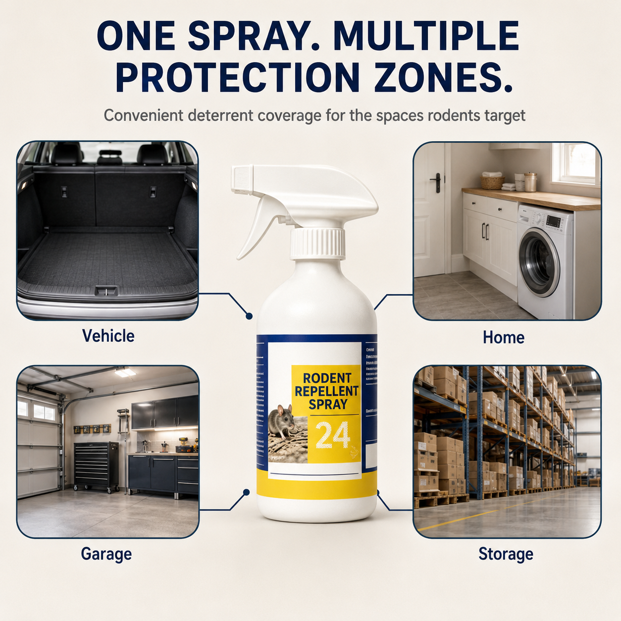 All-Purpose Rodent Repellent Spray