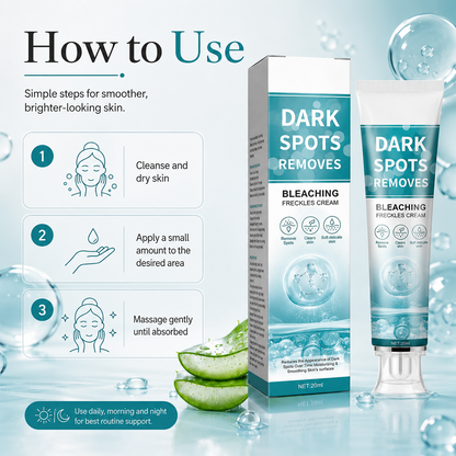 Dark Spot Corrector Cream for Face – Freckle Brightening Cream for Hyperpigmentation, Sun Spots & Uneven Skin Tone