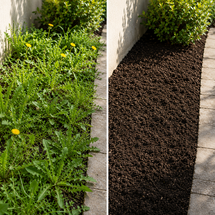 Outdoor Weed Control Powder for Patios, Driveways & Garden Paths