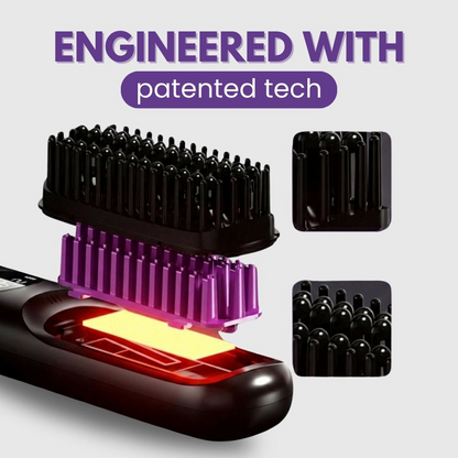 [NEW]Orvyla Portable Straightener Brush
