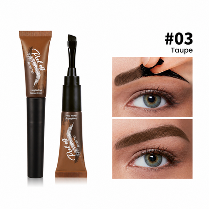 🔥🎨Waterproof Brow Tint – Peel‑off, easy apply. Covers greys, shapes perfectly.🌟