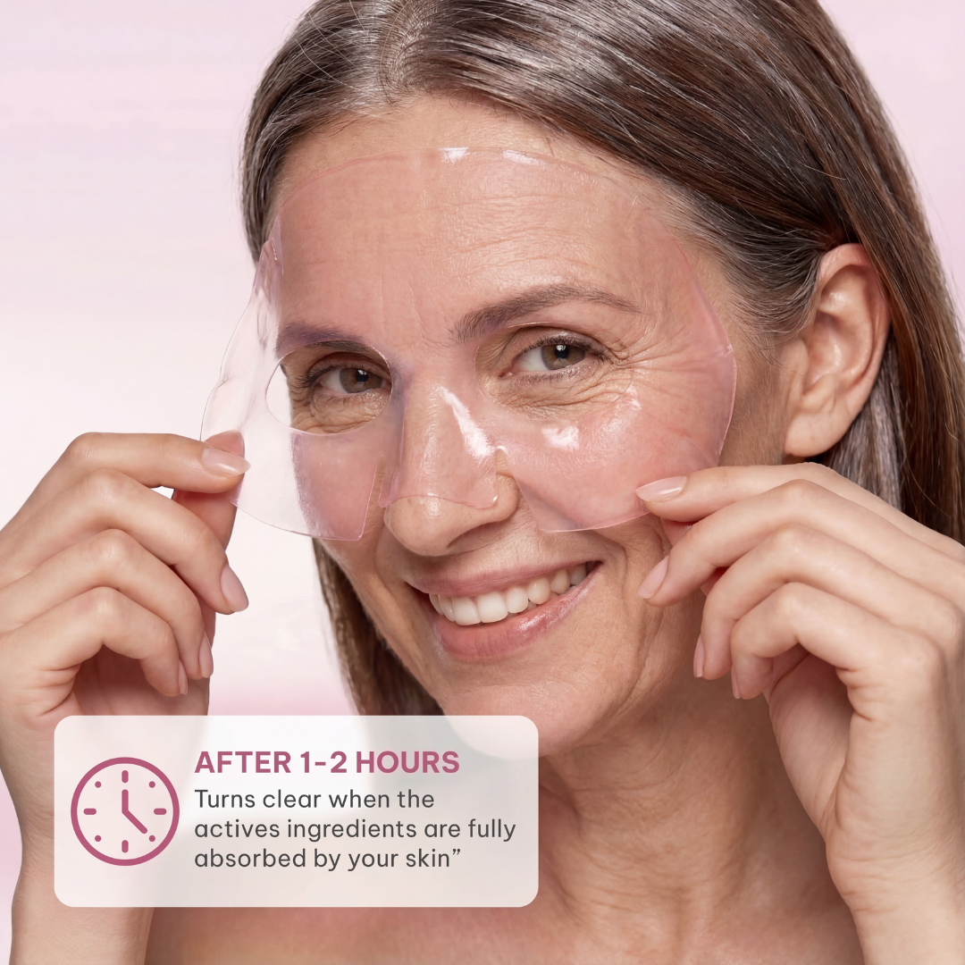 🧖‍♀️Salmon PDRN Collagen Face Mask – Hydrating Care for Smooth, Radiant-Looking Skin😊