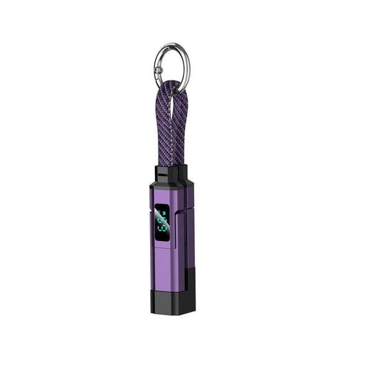🔥Limited Time SALE 🔥4-in-1 Digital Display Keychain Charging Cable