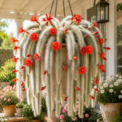 🔥Rare Monkey Tail Cactus Seeds 🌵The Internet's Favorite Fuzzy Cactus