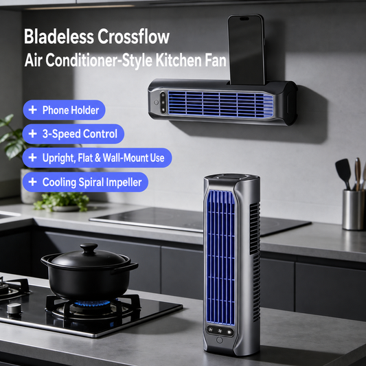 New Desktop  Small Fan Bladeless Tower Fan