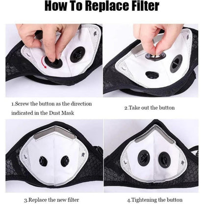 💖Reusable Carbon Filter Face Covering for Outdoor Activities