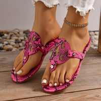 Snake Pattern Red