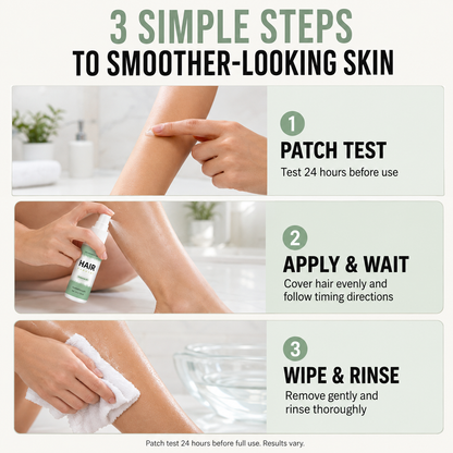 Body Hair Removal Spray for Smooth Skin