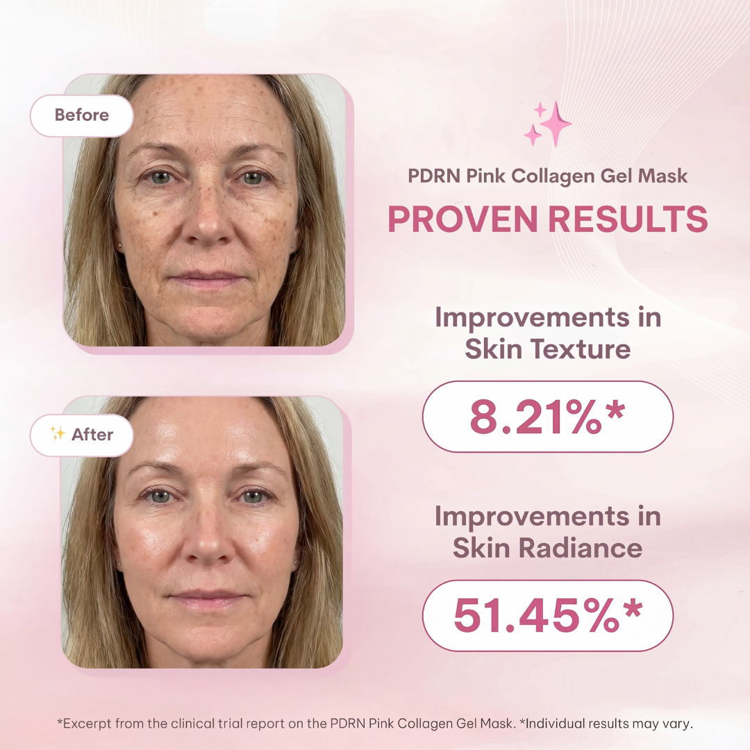 🧖‍♀️Salmon PDRN Collagen Face Mask – Hydrating Care for Smooth, Radiant-Looking Skin😊