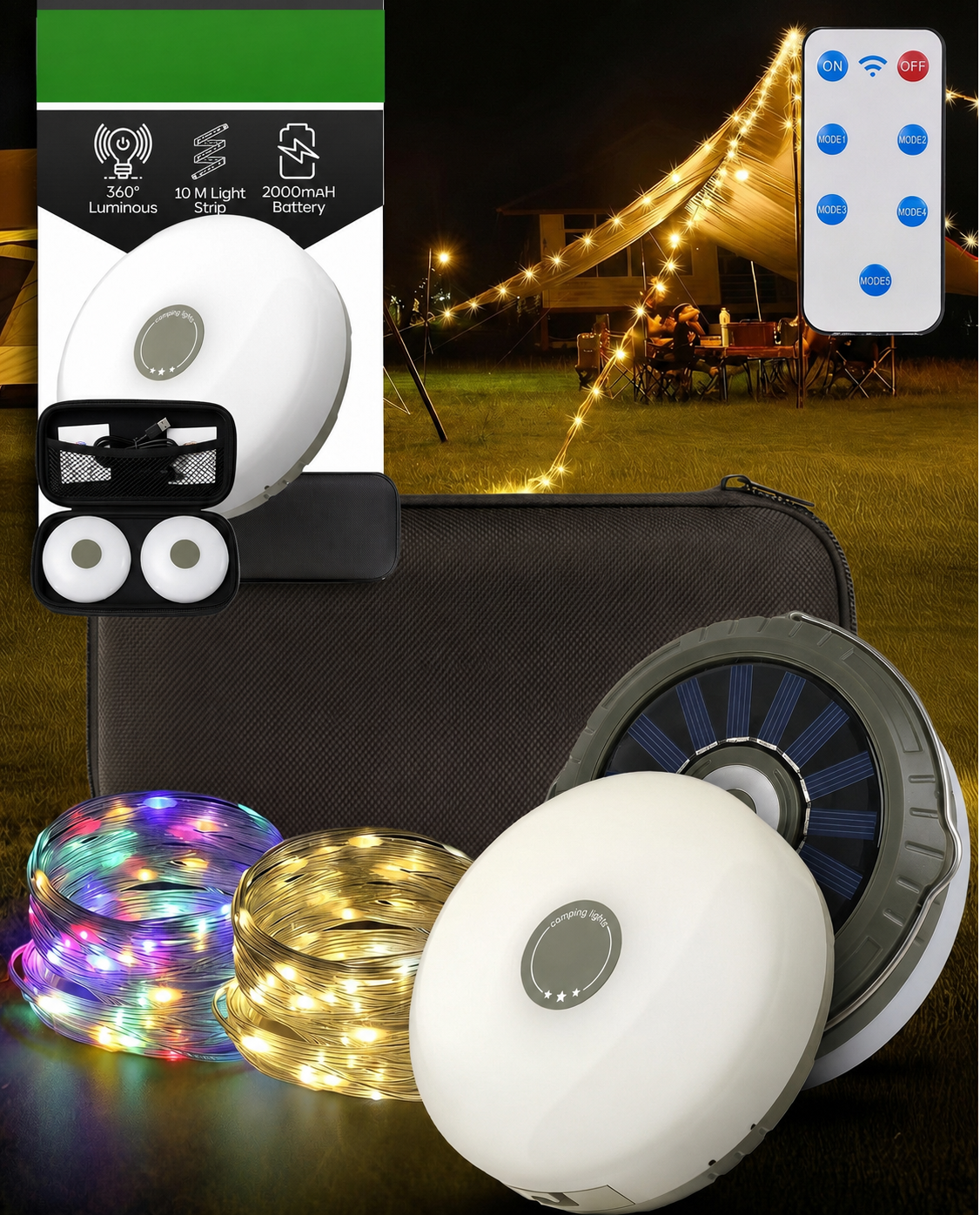 Multifunction Camp Lamp