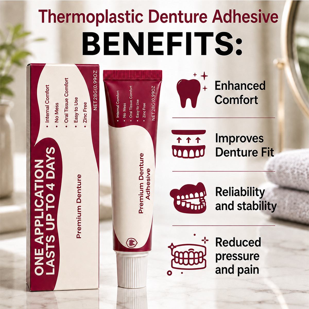 Premium Denture Adhesive