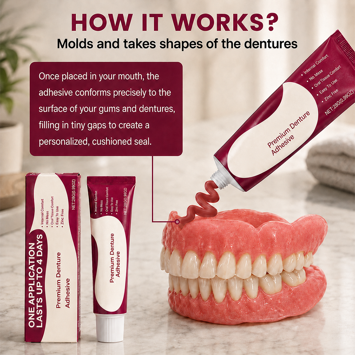 Premium Denture Adhesive
