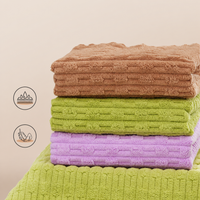 Pack of 3-Green+Purple+Coffee