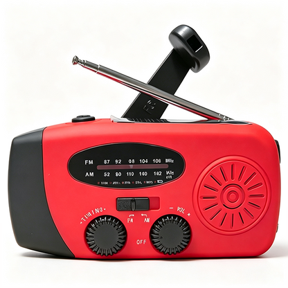 🏕️Portable multifunctional AM radio flashlight