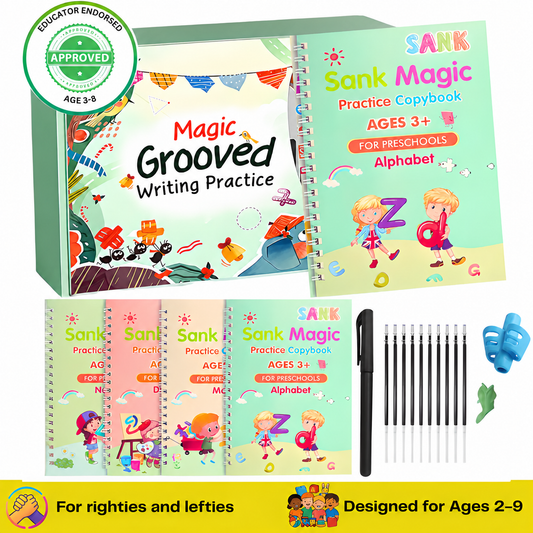 📚MagicBook | Kids Practice Copybook Set