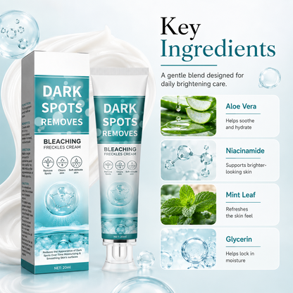 Dark Spot Corrector Cream for Face – Freckle Brightening Cream for Hyperpigmentation, Sun Spots & Uneven Skin Tone