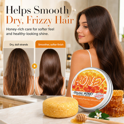 Honey Moisturizing Hair Shampoo Bar