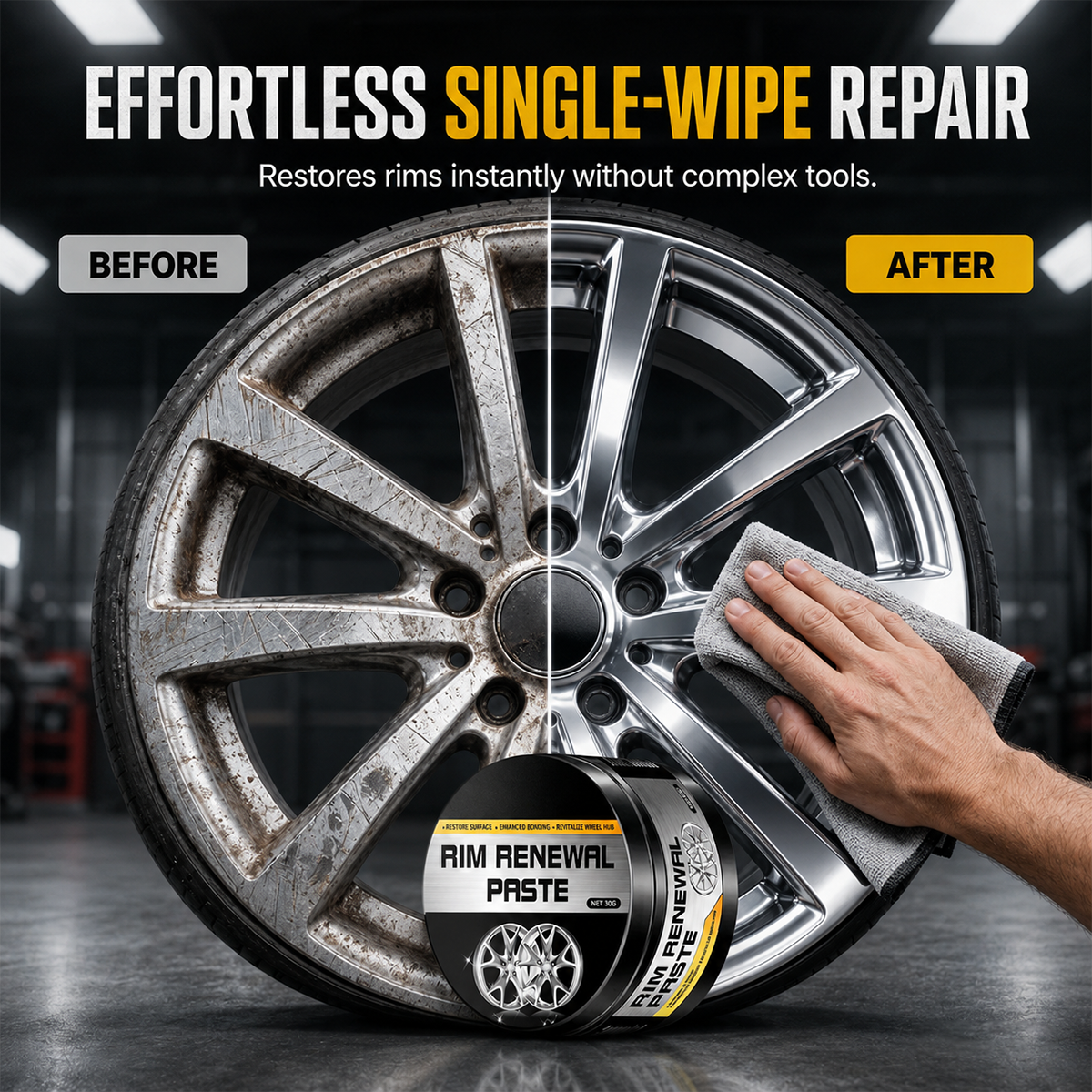 All-in-One Wheel Care & Restoration Paste