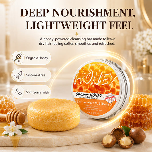 Honey Moisturizing Hair Shampoo Bar