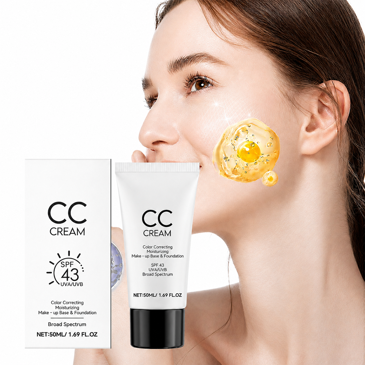 Tone-Adapting CC Cream – Lightweight Color-Correcting Face Cream for a Natural-Looking Finish