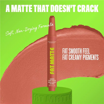 Fat Matte Lipstick - Smooth Color Lipstick with Cushion-Soft Formula