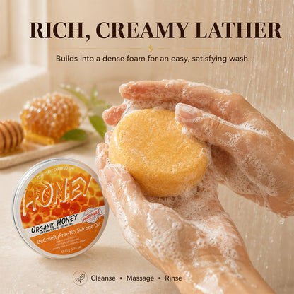 Honey Moisturizing Hair Shampoo Bar