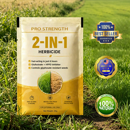 Pro Strength 2-in-1 Herbicide: Fast Acting Results on Glyphosate-Resistant Weeds