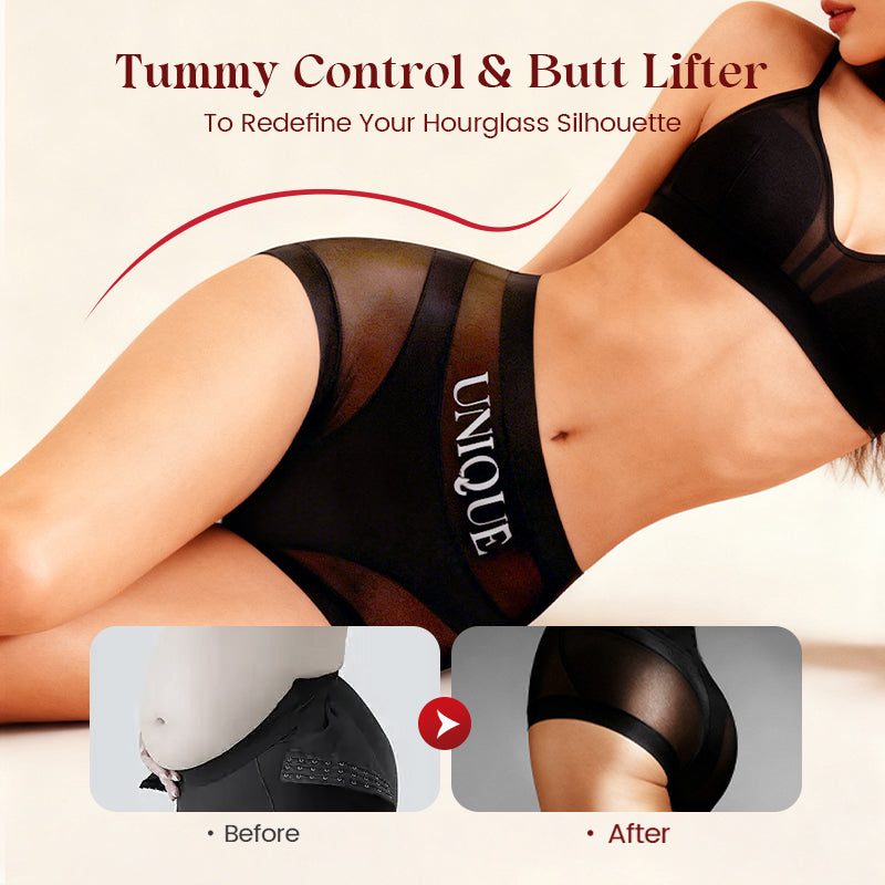 Women’s High-Waisted Tummy Control Seamless Boyshorts