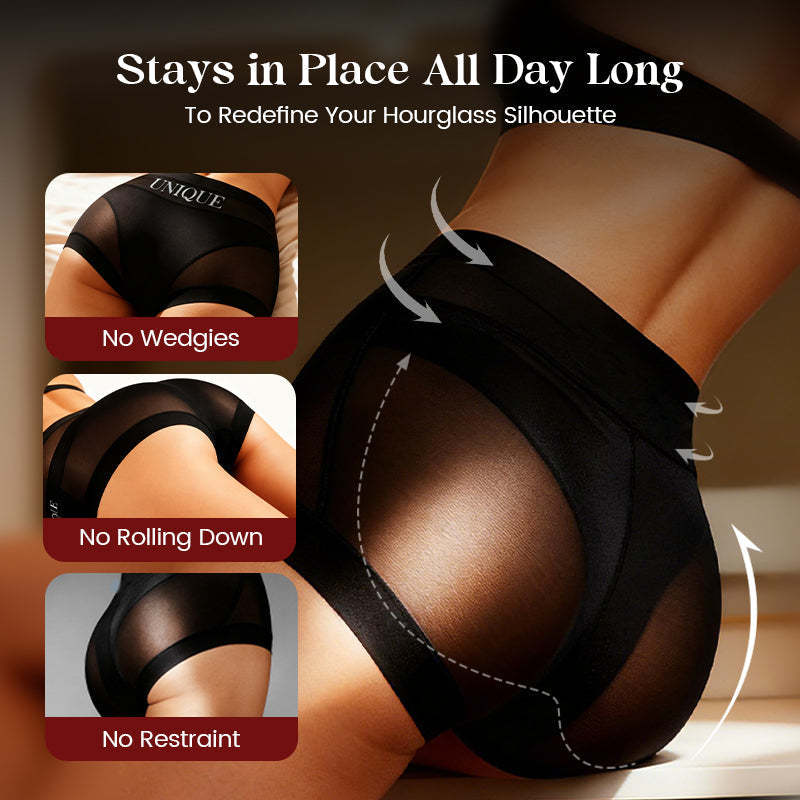 Women’s High-Waisted Tummy Control Seamless Boyshorts