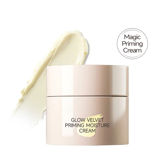Glow Velvet Priming Moisture Cream - Pore Blurring & Makeup Gripping Primer