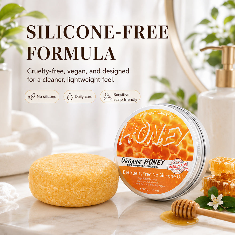 Honey Moisturizing Hair Shampoo Bar