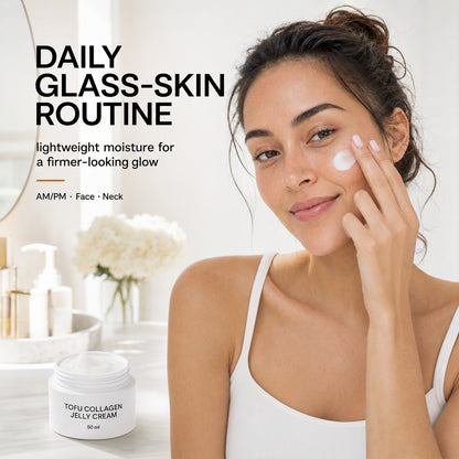 Dual-Firming Jelly Cream with 80% Fermented Soymilk & 2% Niacinamide